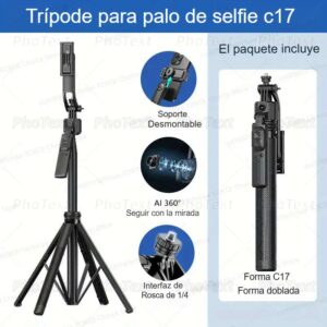 Trípode Inteligente/seguimiento facial(IA) Automático1.63m