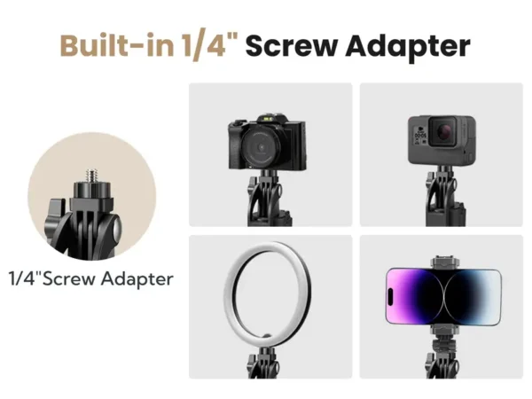 Estabilizador(Gimbal) Profesional con IA, Seguimiento facial automático.1.80 m - Imagen 6